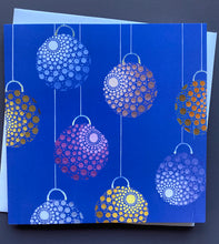 Load image into Gallery viewer, Icy Baubles Christmas Cards 6-Pack