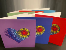 Load image into Gallery viewer, Multipack of Love Heart Cards